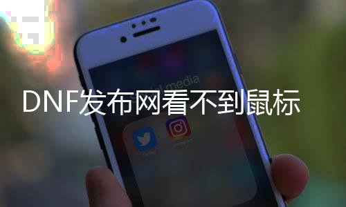 DNF发布网看不到鼠标（DNF发布网勇士鼠标不显示）