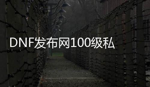 DNF发布网100级私服剑宗（DNF发布网100版本剑宗完美细节打造）